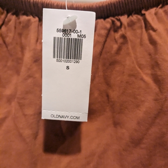 Old Navy Waist-Defined Ruffled Off-The-Shoulder Smocked Maxi Dress Size Small - Picture 6 of 6